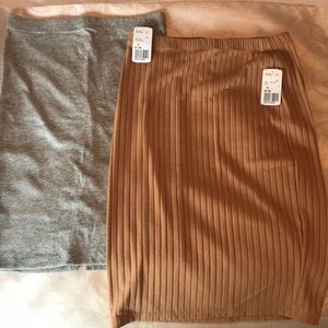 Knee length skirts (2)